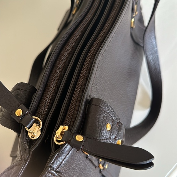 Cele Haan chocolate brown tote bag - Picture 7 of 14